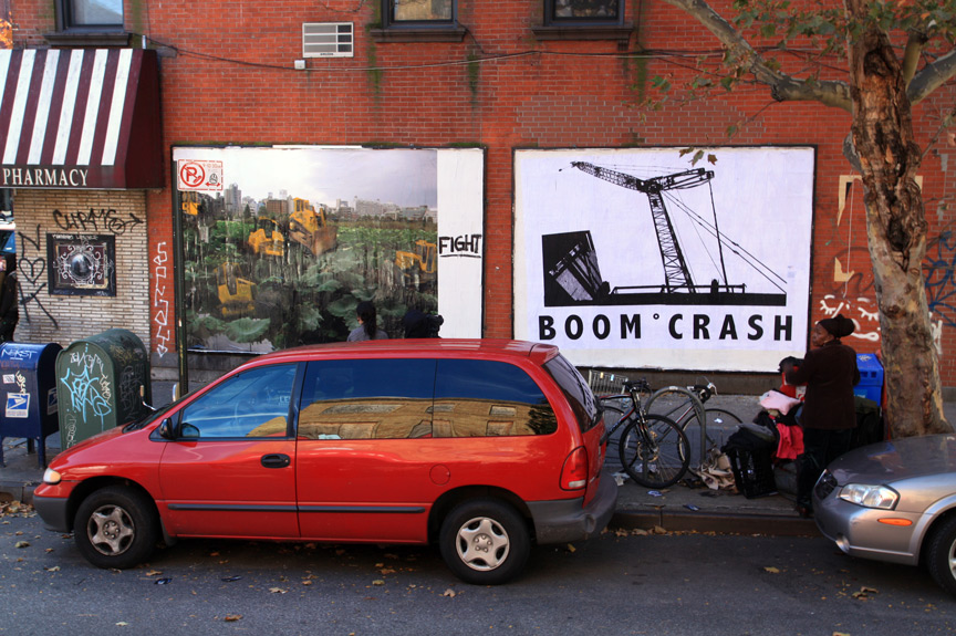 photo courtesy of BoomCrash collective 10-25-09 (www.boomcrash.org)